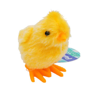 Fuzzy Wind-up Hopping Chick