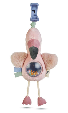 Flamingo Mirror Rattle