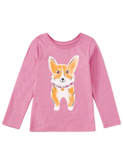 Corgi Love Double Sided Tee
