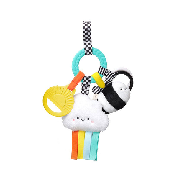 Itzy Ritzy - Bitzy Busy Ring™ Teething Activity Toy: Farm