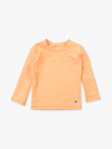 Neon Orange Long Sleeve Rash Gurard