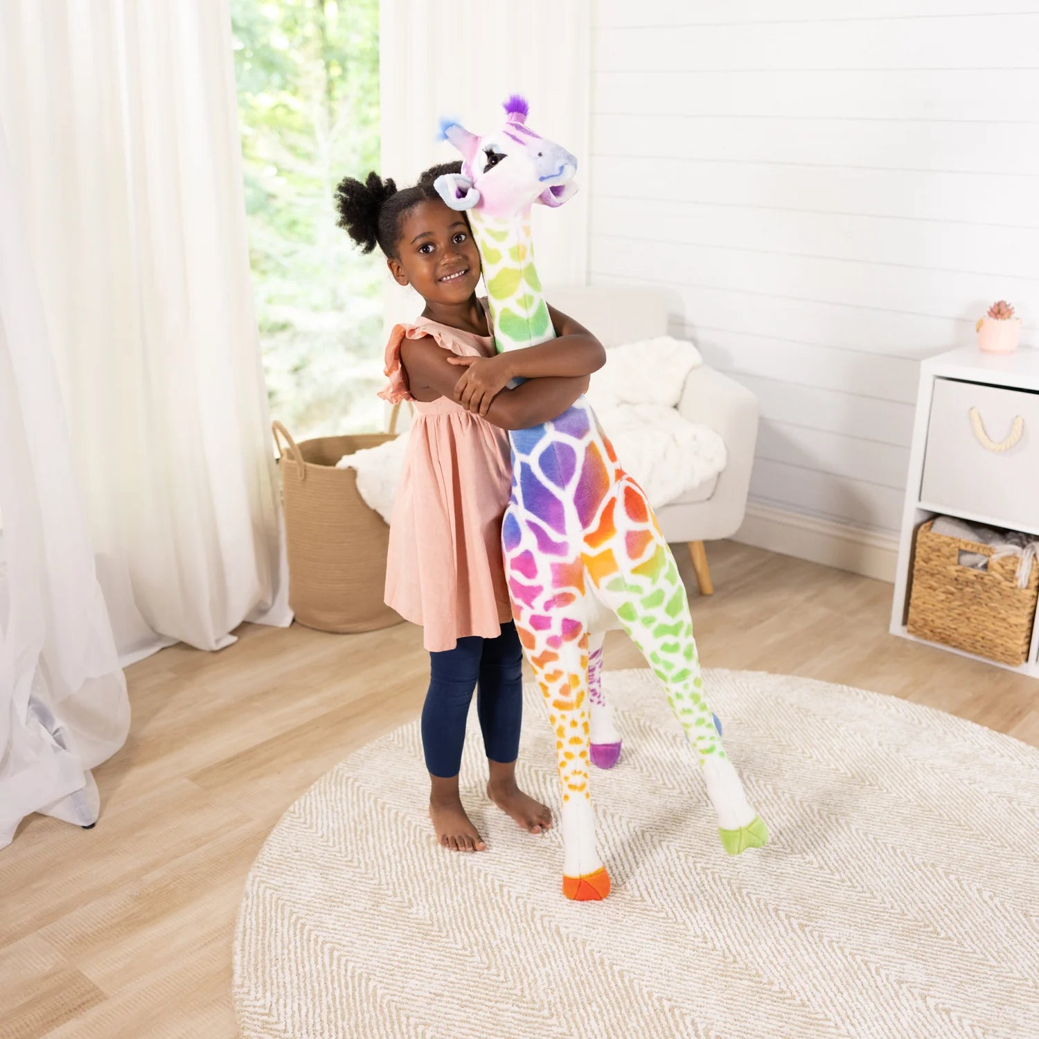 Rainbow Plush Giraffe-20th Birthday Edition