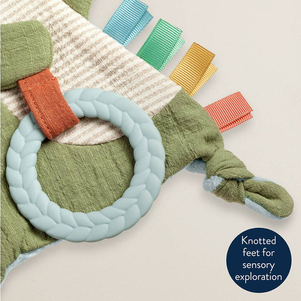 Bitzy Crinkle™ Sensory Toy with Teether: Dino