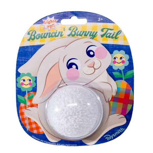 Toysmith - Light up Bunny Tail Ball - Easter