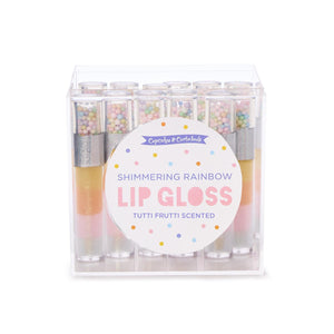 Rainbow Sprinkle Frutti Scent Shimmering Lip Gloss