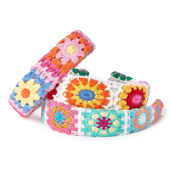 Floral Crochet Headband Assortment
