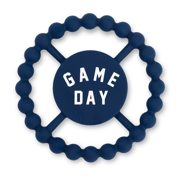 Bella Tunno - Game Day Happy Teether: Blue