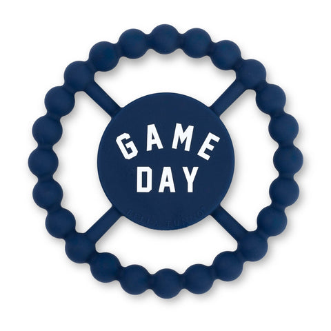 Bella Tunno - Game Day Happy Teether: Blue