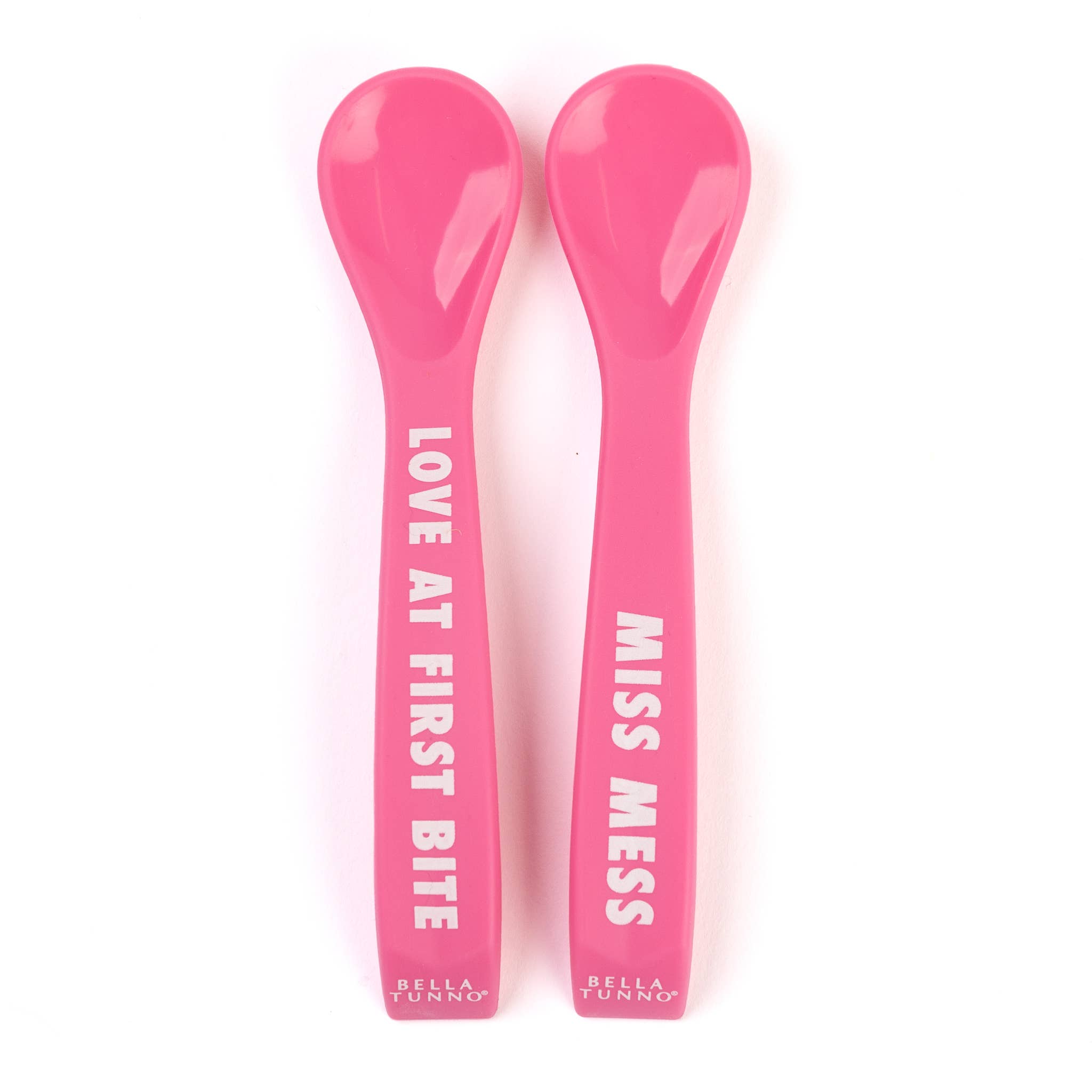 Bella Tunno - Love First Bite Miss Mess Spoon Set: Pink