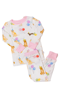 Pink Dog Party 2 pc. Pajamas