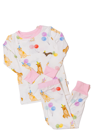 Pink Dog Party 2 pc. Pajamas