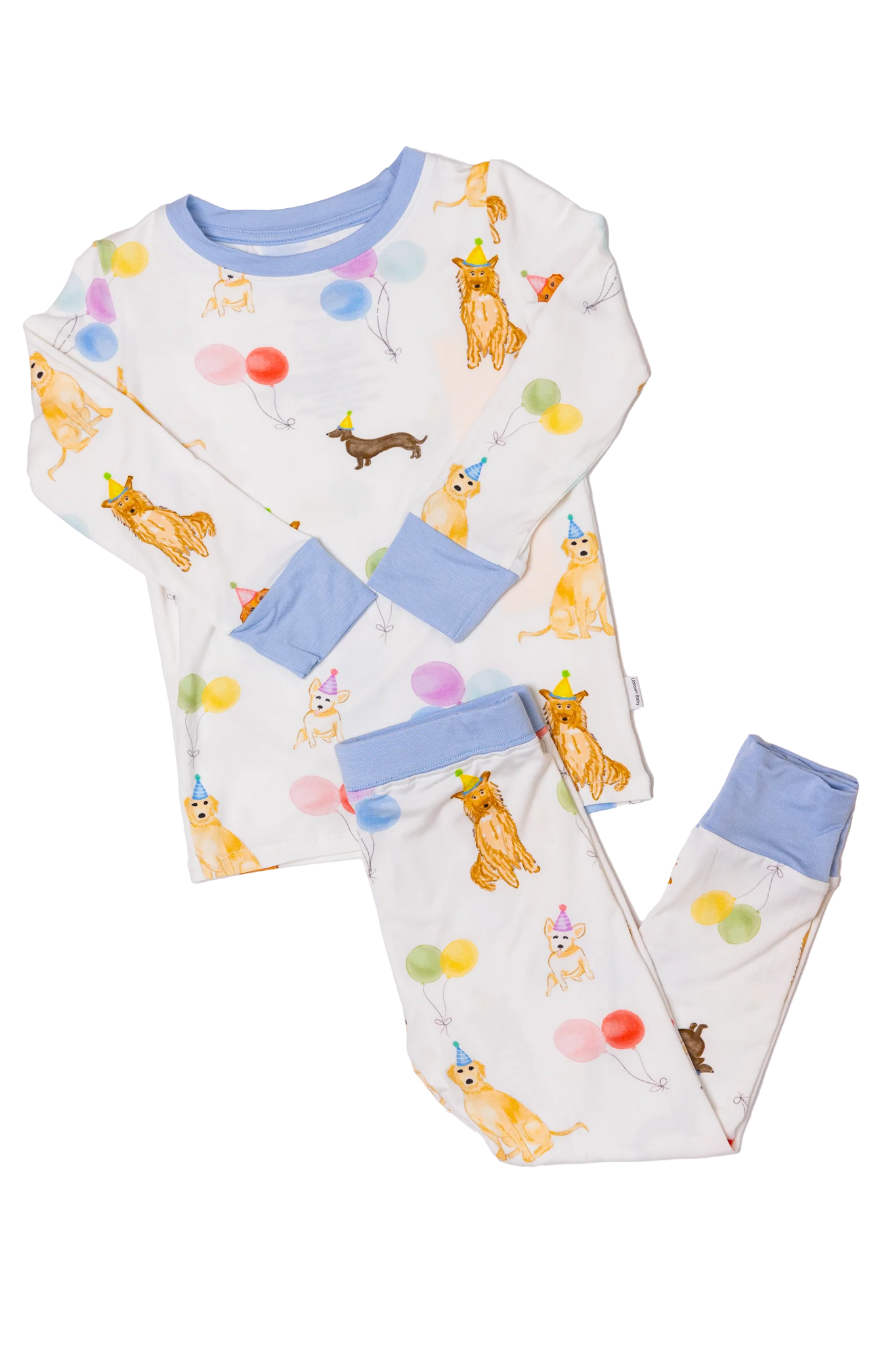 Blue Dog Party 2 pc. Pajama Set