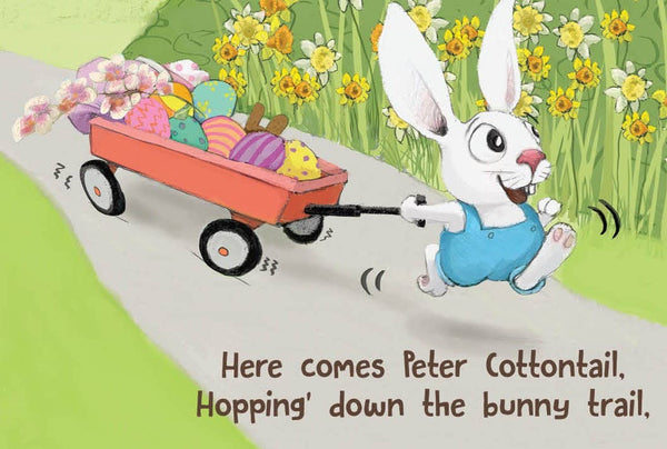 Sleeping Bear Press - Peter Cottontail's Hoppy Easter board book