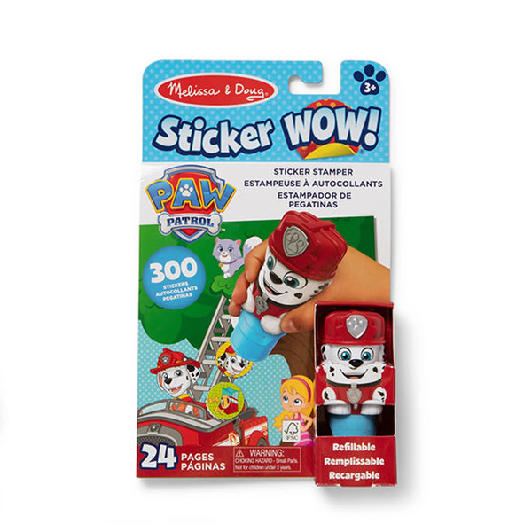Sticker Wow! Activity Pad & Stamper-Marshal