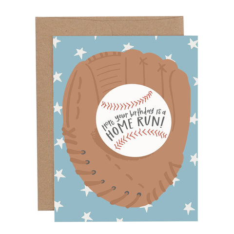 Pippi Post - Home Run Birthday Greeting Card
