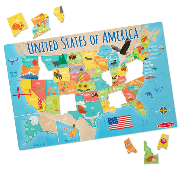 USA Map 51 pc. Puzzle