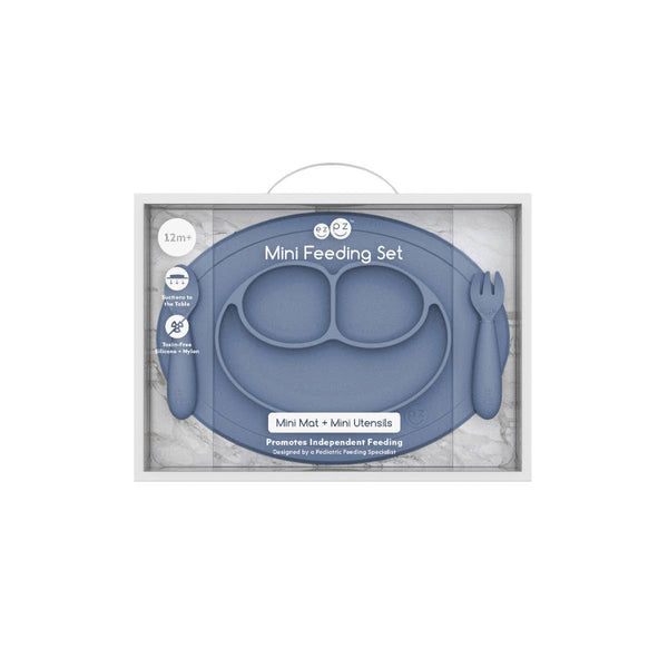 ezpz - Mini Feeding Set (Toddler 12+ months): Sage