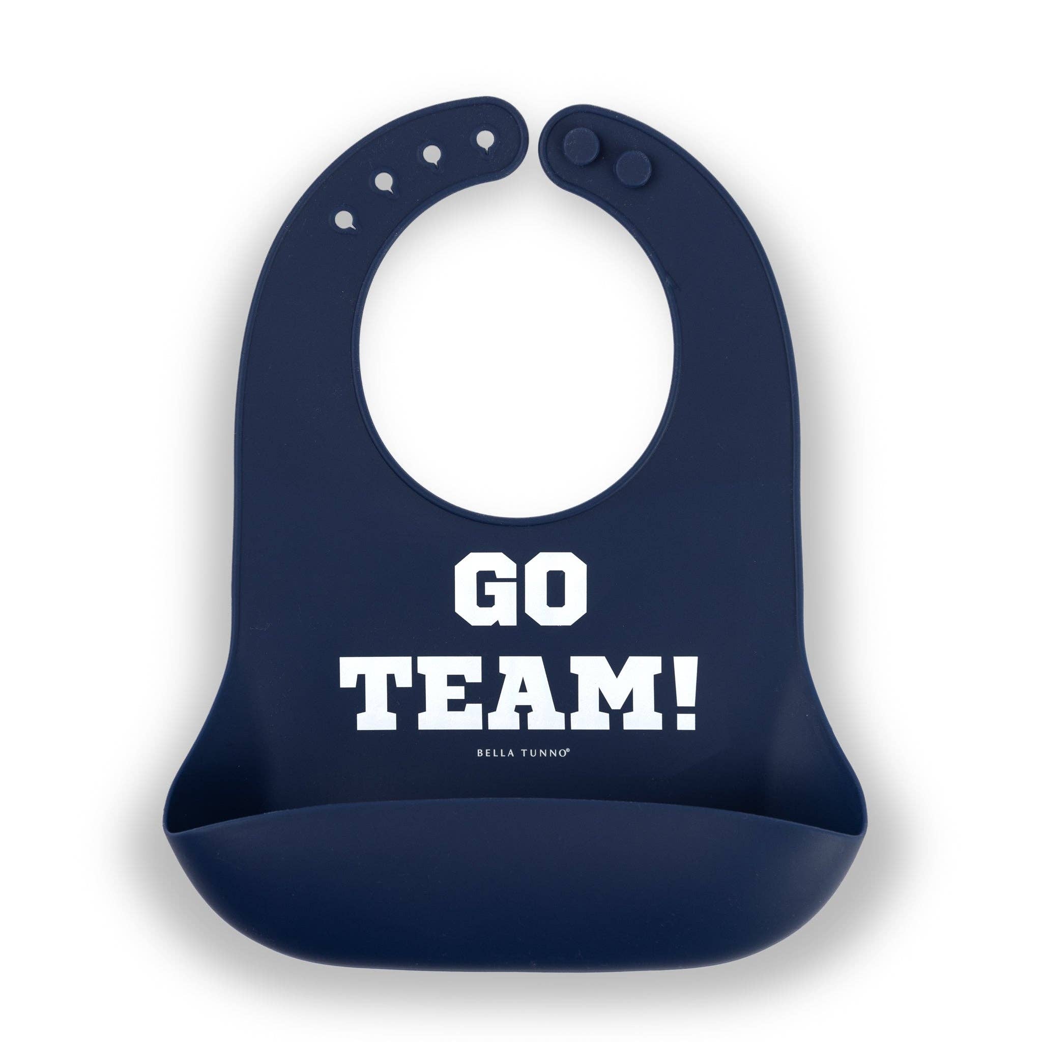 Bella Tunno - Go Team Wonder Bib: Blue
