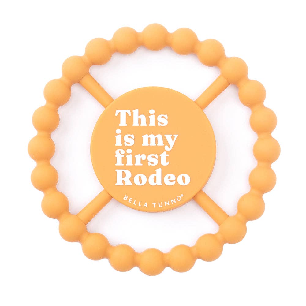 Bella Tunno - First Rodeo Happy Teether: Orange