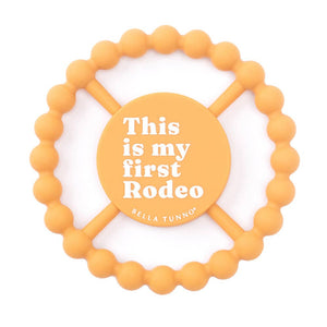 Bella Tunno - First Rodeo Happy Teether: Orange