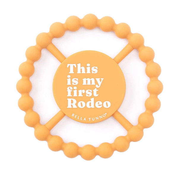 Bella Tunno - First Rodeo Happy Teether: Orange