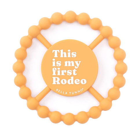 Bella Tunno - First Rodeo Happy Teether: Orange