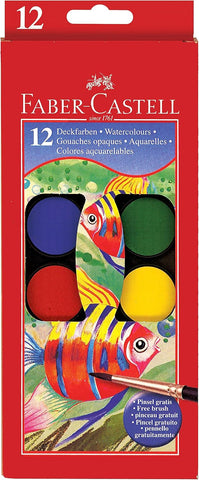 12 Watercolor Paint Set