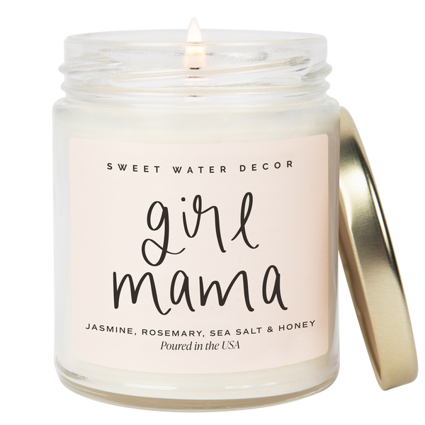 Sweet Water Decor - Girl Mama 9 oz Soy Candle - Mother's Day Gifts