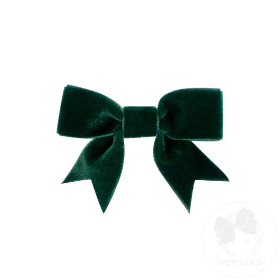 Mini Velvet Fancy Tail Bow