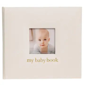 Linen Baby Memory Book