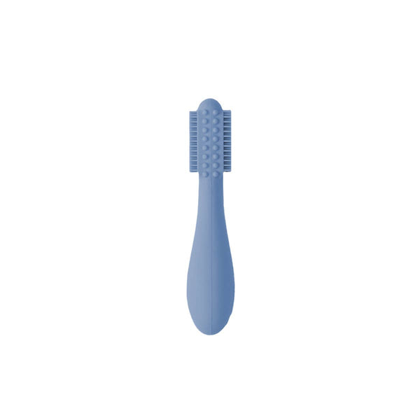 ezpz - Baby-Led™ Toothbrush (Baby 3+ months): Pewter