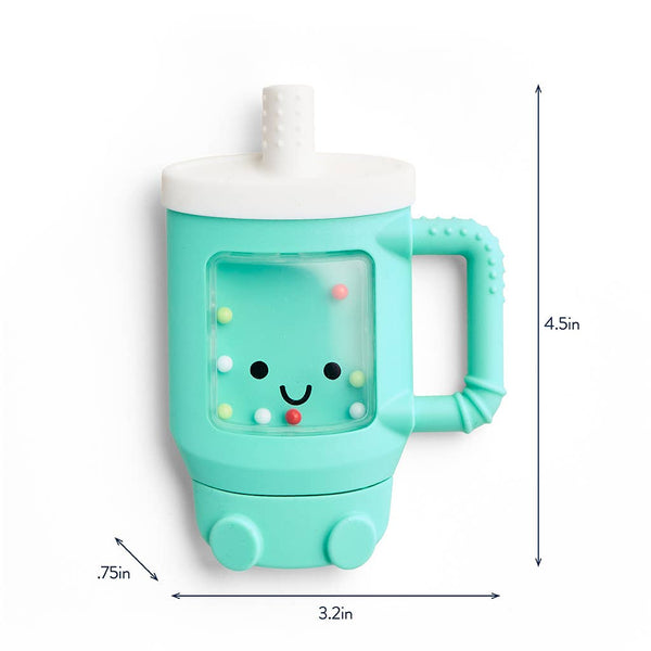 Itzy Ritzy - *NEW OPTION* Sweetie Shake Plus™ - Teething + Rattle Toy: Tumbler