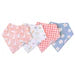 Copper Pearl Goosie Bandana Bib Set