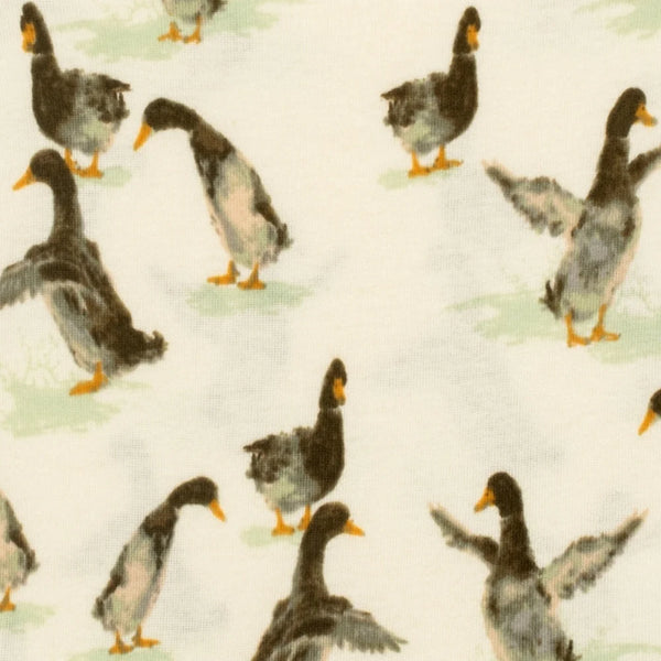 Duck Organic Cotton Swaddle Blanket