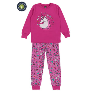 Pink Dog Christmas Tree Pajamas