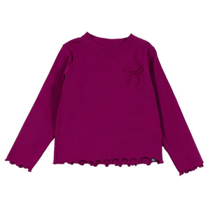 Mauve Ribbon Shirt