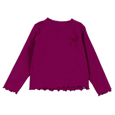 Mauve Ribbon Shirt