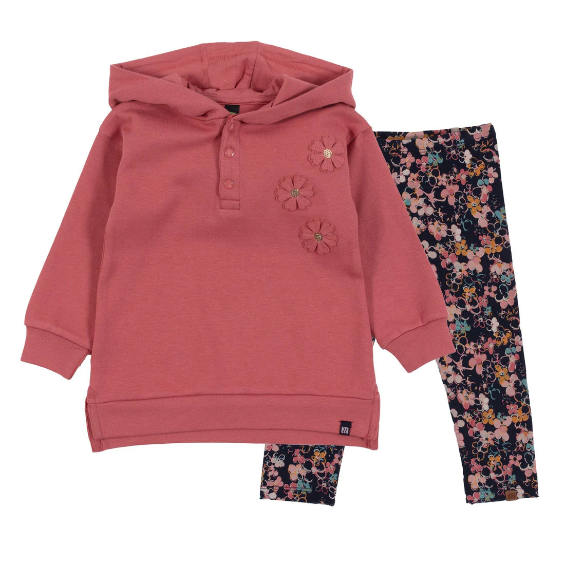Flower Tunic + Floral Leggings