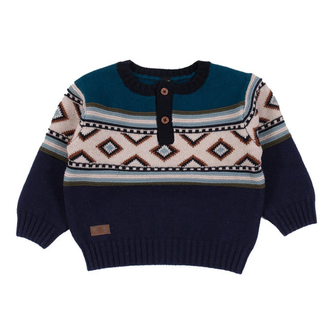Teal Knit Sweater