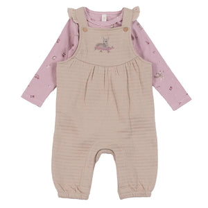 Baby Fawn Overall Set