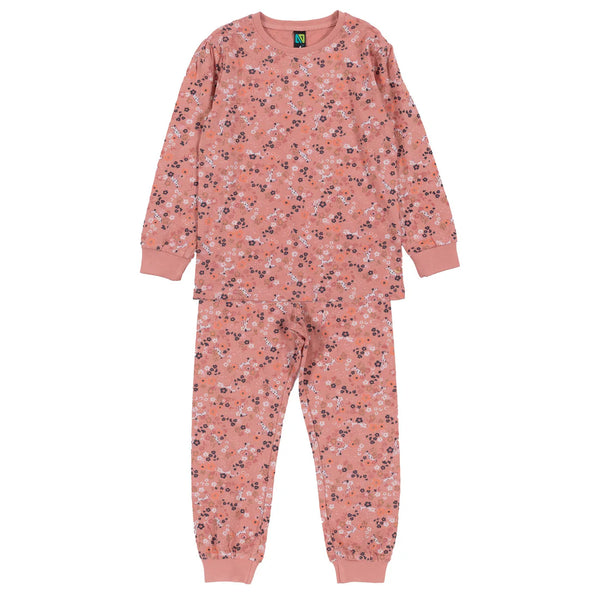 Light Pink Floral Pajamas