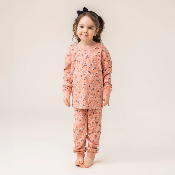 Light Pink Floral Pajamas