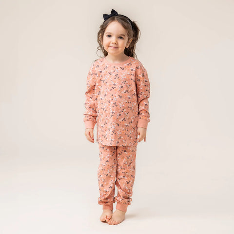 Light Pink Floral Pajamas