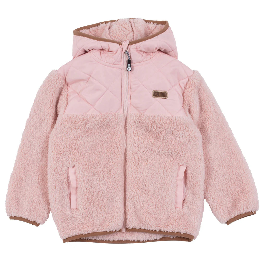 Light Pink Sherpa Jacket