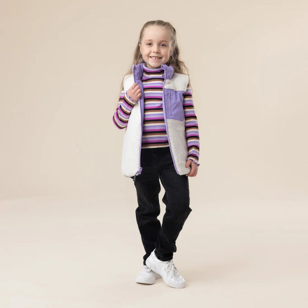 Lilac Reverible Vest