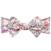 Copper Pearl Flora Knit Headband Bow
