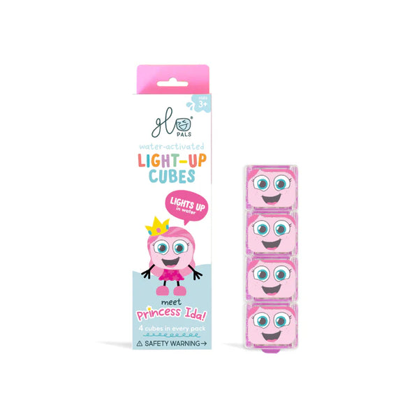 Glo Pals Light-Up Cubes:  7 colors