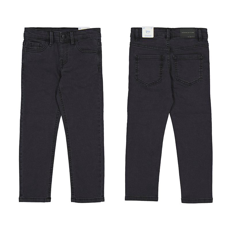 Black Denim Slim Fit Jeans