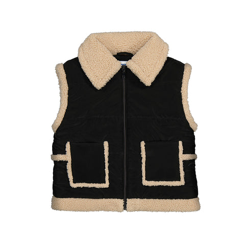 Black Puffer Vest