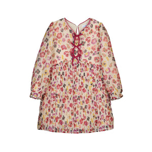 Floral Pleated Dress